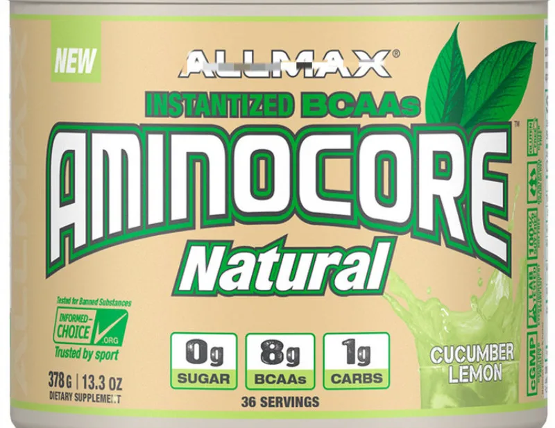 Aminocore натуральный, инстантированный BCAAs, Огуречная дыня, клюква 13,3 oz (378g) 
Aminocore натуральный, инстантированный BCAAs, Огуречная дыня, клюква 13,3 oz (378g)