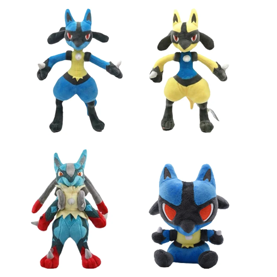 Новинка, плюшевая Мягкая кукла TAKARA TOMY Lucario Pokemon Shiny Lucario, милая плюшевая игрушка, подарок для детей, рождественский подарок, 16-30 см 
Новинка, плюшевая Мягкая кукла TAKARA TOMY Lucario Pokemon Shiny Lucario, милая плюшевая игрушка, подарок для детей, рождественский подарок, 16-30 см