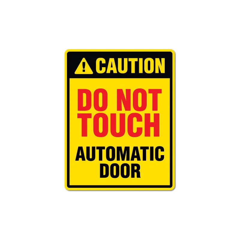Creativity 9.1CM*11.6CM Warning Decorate Do Not Touch Automatic Door Car Sticker PVC Decal
Creativity 9.1CM*11.6CM Warning Decorate Do Not Touch Automatic Door Car Sticker PVC Decal