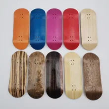 전문 수제 캐나다 메이플 보드, 낮은 오목 지판 데크, 손가락 스케이트보드용, 97x34mm
