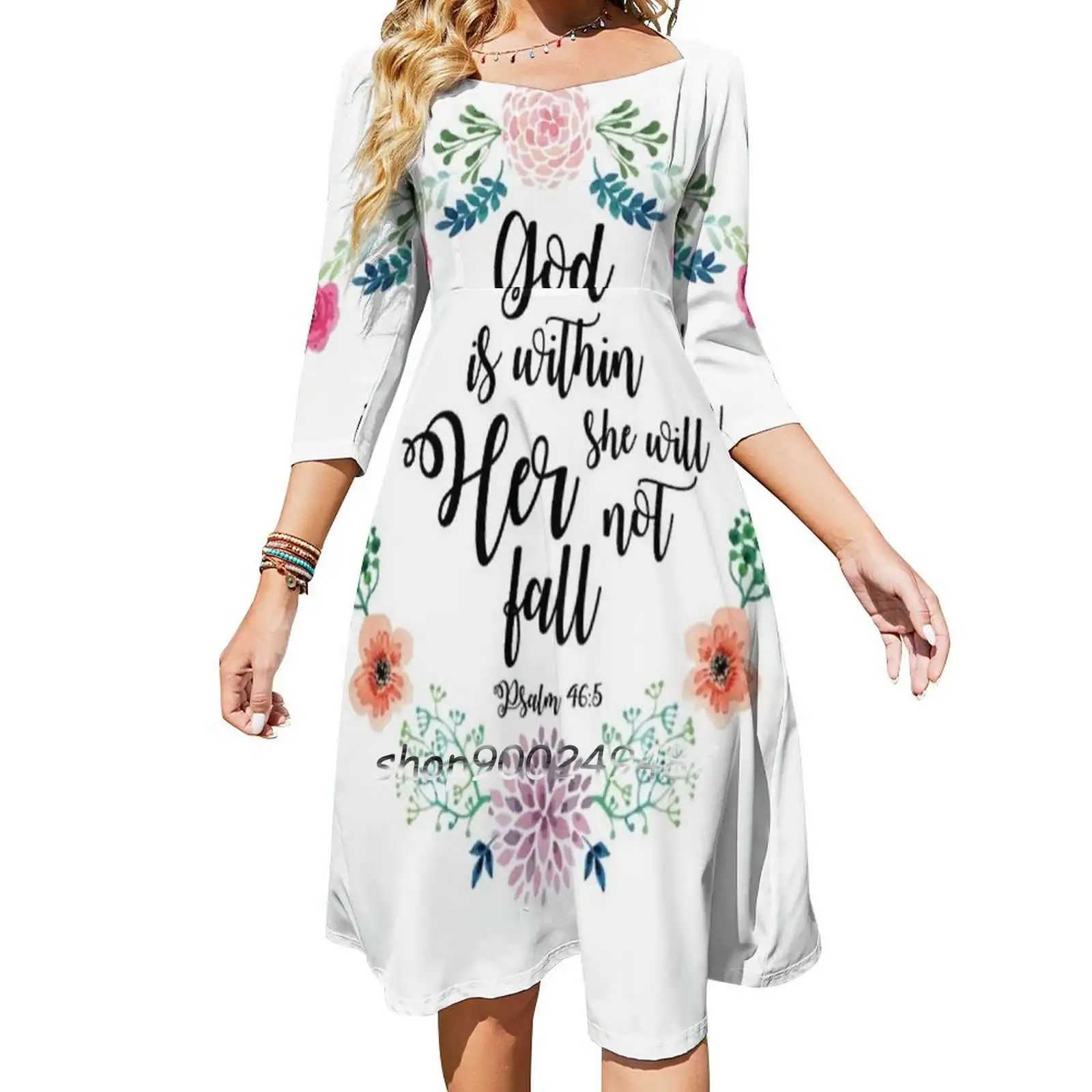 God Is Within Her She Will Not Fall Square Neck Dress New Plus Size Elegant Women Waist Tight Dress God Bible Jesus Verse God
God Is Within Her She Will Not Fall Square Neck Dress New Plus Size Elegant Women Waist Tight Dress God Bible Jesus Verse God