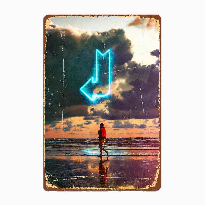 Direction Neon Metal Sign Mural Painting Cinema Living Room Cinema Funny Tin Poster Retro Man Cave Home Tavern
Direction Neon Metal Sign Mural Painting Cinema Living Room Cinema Funny Tin Poster Retro Man Cave Home Tavern