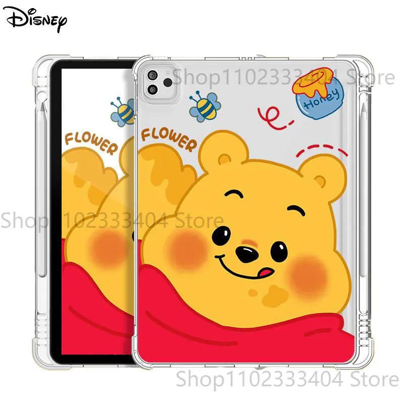 Чехол для планшета Disney с Винни-пухом для iPad Mini 4 5 6 Air 1 2 3 iPad Pro 2022 12,9 дюйма прозрачный защитный чехол с карманом для ручки 
Чехол для планшета Disney с Винни-пухом для iPad Mini 4 5 6 Air 1 2 3 iPad Pro 2022 12,9 дюйма прозрачный защитный чехол с карманом для ручки