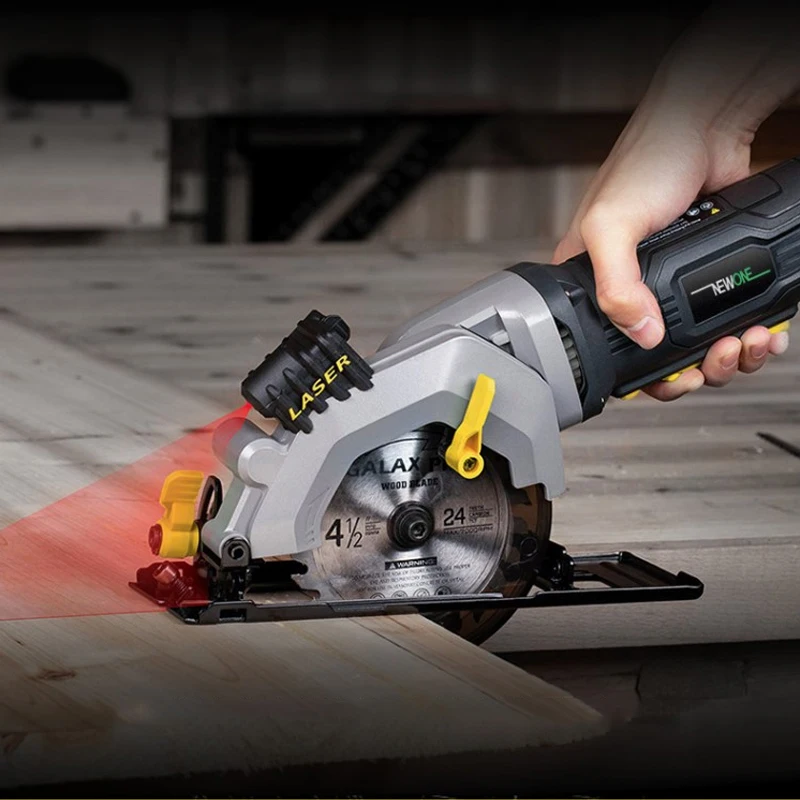 Mini Circular Saw 600W Plunge Cut Track Cutting Wood Metal Tile Cutter 3 Blades Electric Saw Power Tool by
Mini Circular Saw 600W Plunge Cut Track Cutting Wood Metal Tile Cutter 3 Blades Electric Saw Power Tool by