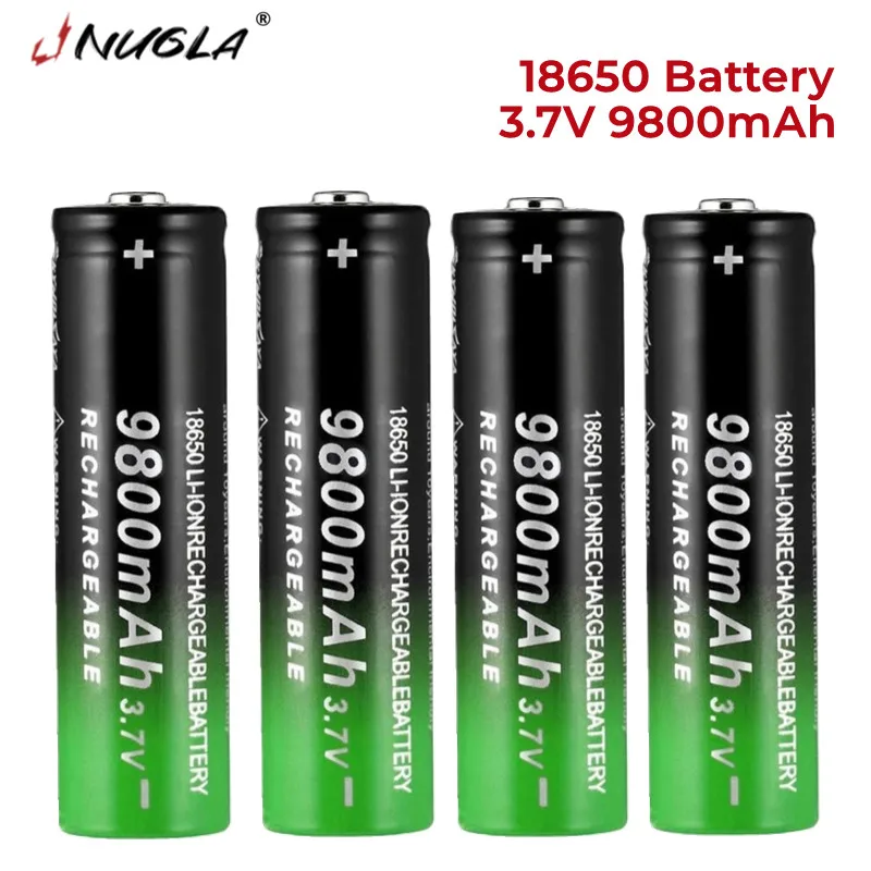 NEW 18650 3.7V 9800mAh Rechargeable Battery For Flashlight Torch headlamp Li-ion Rechargeable Battery drop shipping
NEW 18650 3.7V 9800mAh Rechargeable Battery For Flashlight Torch headlamp Li-ion Rechargeable Battery drop shipping