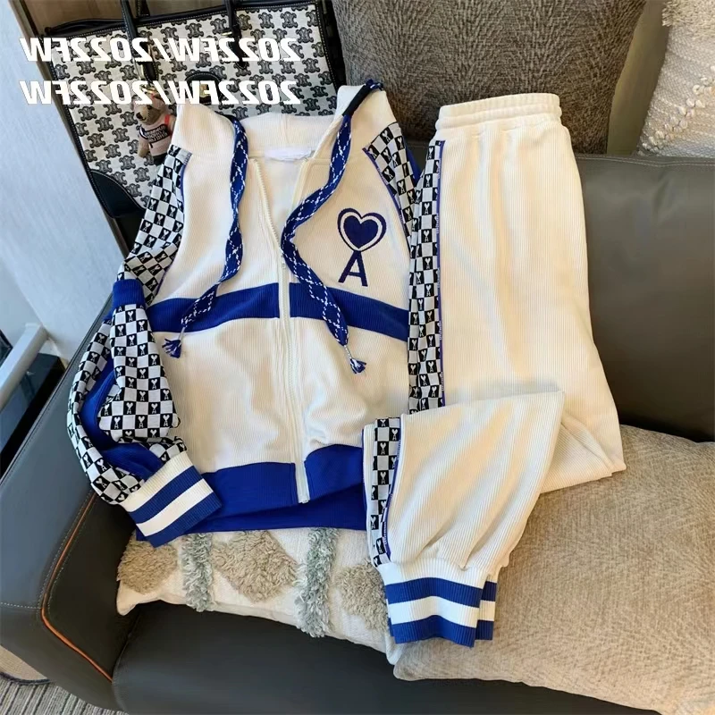 Women Casual Tracksuit Autumn Fashion patchwork Print Casual Hooded Two Piece Long Sleeve Urban Casual Suit Hoodie Sweatshirts
Women Casual Tracksuit Autumn Fashion patchwork Print Casual Hooded Two Piece Long Sleeve Urban Casual Suit Hoodie Sweatshirts