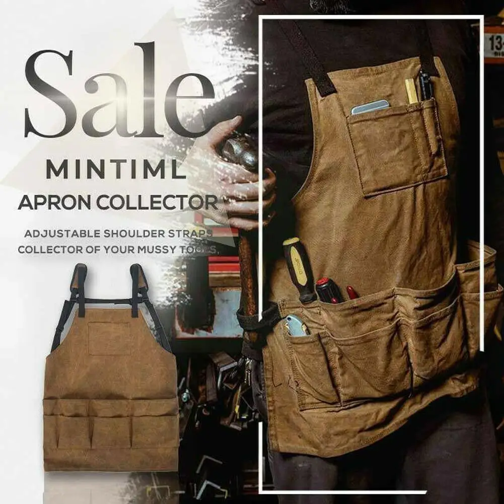 Multifunctional Tool Apron Freely Adjustable Multi Wear-resistant Barbecue Pockets Apron Canvas Anti-dirty Apron And Waxed A5p4
Multifunctional Tool Apron Freely Adjustable Multi Wear-resistant Barbecue Pockets Apron Canvas Anti-dirty Apron And Waxed A5p4