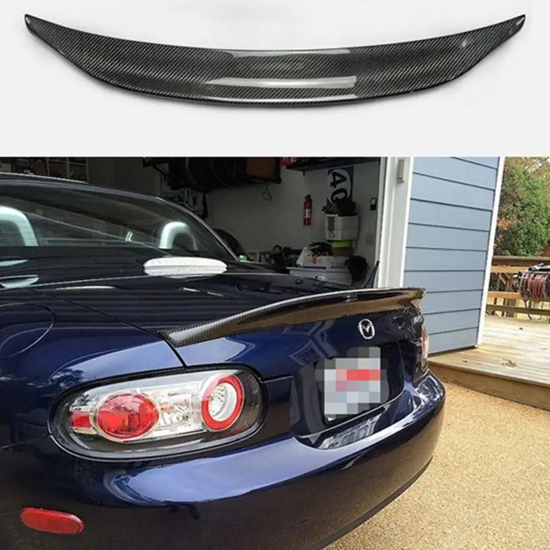 Car-styling For MX5 NC NCEC Roster Miata EPA Type 3 Carbon Fiber Rear Spoiler Glossy Fibre Trunk Wing Lip(PRHT Hard Top Only)
Car-styling For MX5 NC NCEC Roster Miata EPA Type 3 Carbon Fiber Rear Spoiler Glossy Fibre Trunk Wing Lip(PRHT Hard Top Only)