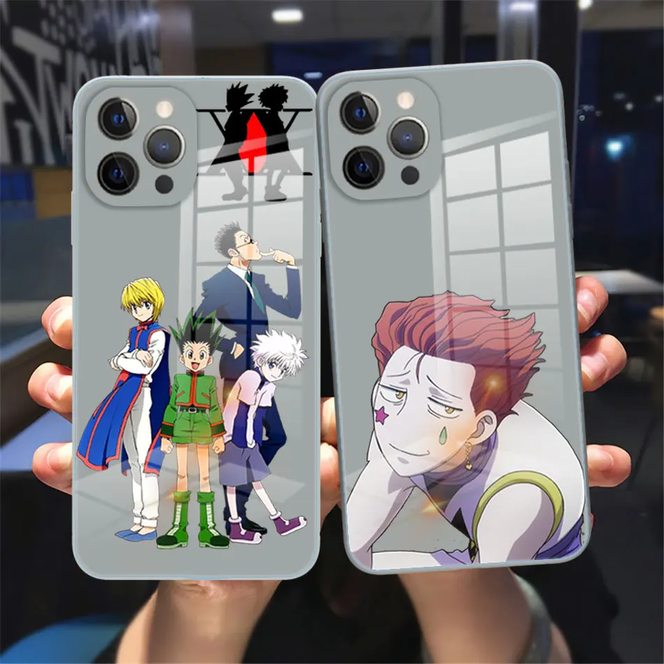 Japanese anime Hunter x Hunters Glas Phone Case for iPhone 13 12 11 Pro Max Xs Xr XSMAX 8 7 Plus 12 13 Mini Grey blue Soft case
Japanese anime Hunter x Hunters Glas Phone Case for iPhone 13 12 11 Pro Max Xs Xr XSMAX 8 7 Plus 12 13 Mini Grey blue Soft case