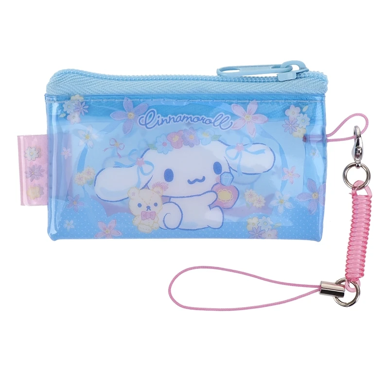 Cartoon Anime Cinnamoroll Little Twin Star PVC Coin Storage Bag Girl Heart Phone Rope Coin Purse Holiday Gift for Children
Cartoon Anime Cinnamoroll Little Twin Star PVC Coin Storage Bag Girl Heart Phone Rope Coin Purse Holiday Gift for Children
