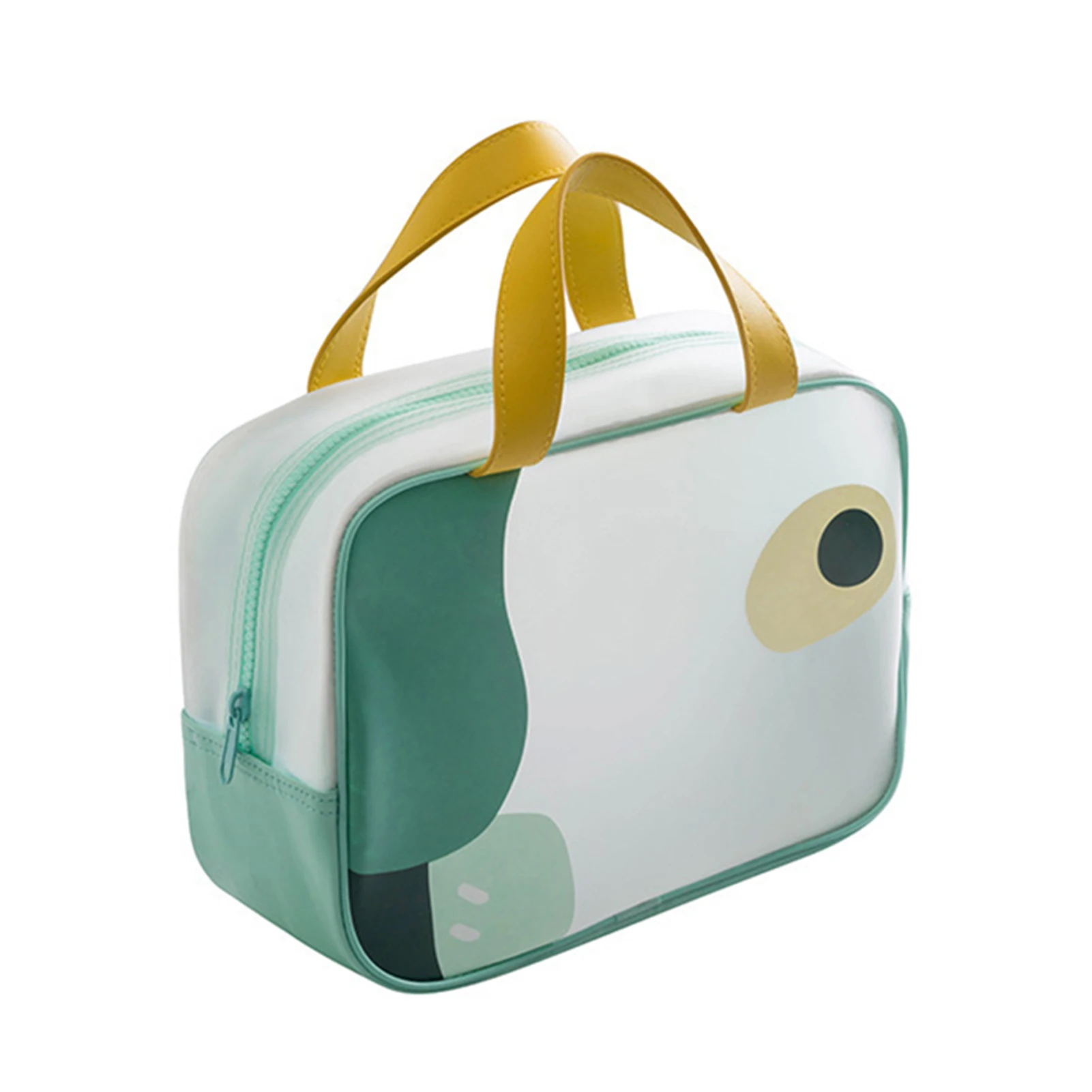 Cartoon Portable Cosmetic Bag TPU Transparent Toiletry Supplies Travel Bag With Zipper Handle Strap Waterproof Storage
Cartoon Portable Cosmetic Bag TPU Transparent Toiletry Supplies Travel Bag With Zipper Handle Strap Waterproof Storage