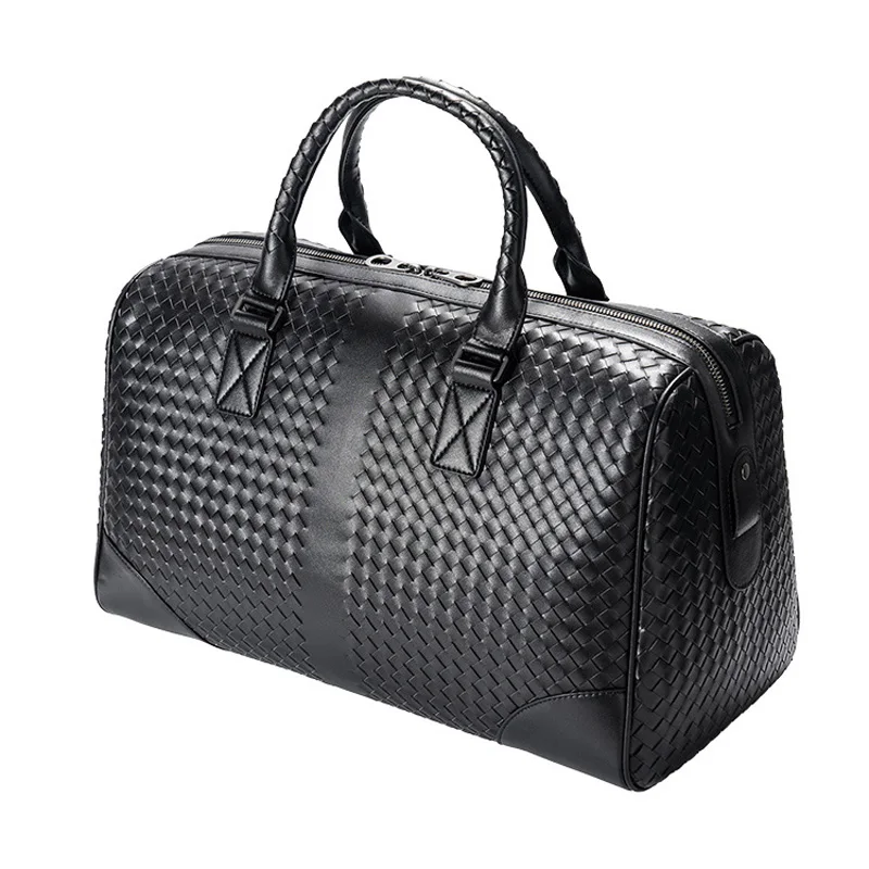 2023 New Fashion Woven Cow Genuine Leather Travel Bags Handbags Men Shoulder Bag Men's Weave Messenger Luggage Laptop Bags
2023 New Fashion Woven Cow Genuine Leather Travel Bags Handbags Men Shoulder Bag Men's Weave Messenger Luggage Laptop Bags