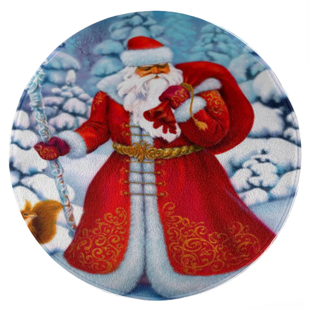 Santa-new-year-christmas-round Living Room Carpets Minimalist Bedroom Plush Warm Fluffy Rug Line Home
Santa-new-year-christmas-round Living Room Carpets Minimalist Bedroom Plush Warm Fluffy Rug Line Home