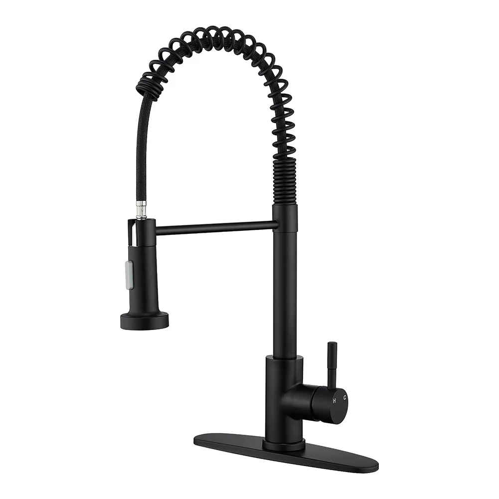 Kitchen Sink Faucets Spring Faucet 1* 2.34 X 13 X 19.6 Inches Durable Easy To Match Pull Down Sprayer Single Hole
Kitchen Sink Faucets Spring Faucet 1* 2.34 X 13 X 19.6 Inches Durable Easy To Match Pull Down Sprayer Single Hole