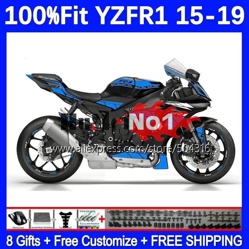 Инъекция для YAMAHA YZF R1 R 1 1000 YZF-R1 YZFR1 15 16 17 18 19 165MC.128 глянцевый синий YZF1000 2015 2016 2017 2018 2019 обтекатель
Инъекция для YAMAHA YZF R1 R 1 1000 YZF-R1 YZFR1 15 16 17 18 19 165MC.128 глянцевый синий YZF1000 2015 2016 2017 2018 2019 обтекатель