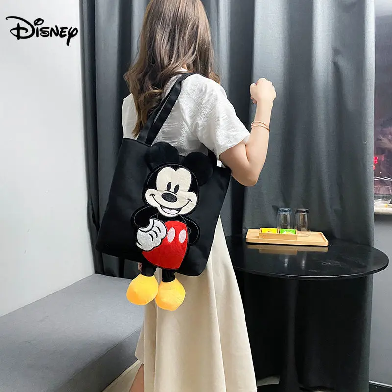 Disney Women's Canvas Bag Large Capacity Shopping Bags Female Casual Handbag Girl Kawaii Cartoon Mickey Shoulder Bag Tote Bag
Disney Women's Canvas Bag Large Capacity Shopping Bags Female Casual Handbag Girl Kawaii Cartoon Mickey Shoulder Bag Tote Bag