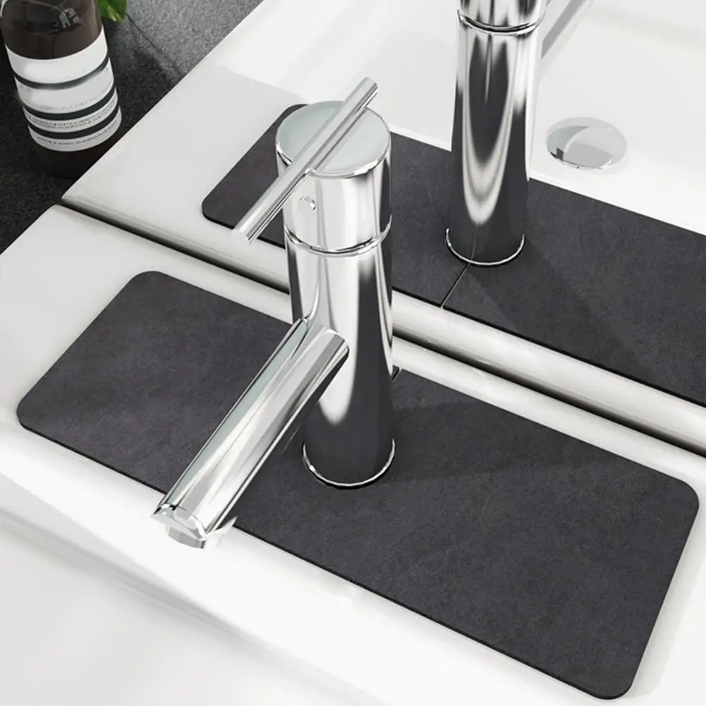 Kitchen Faucet Absorbent Mat Sink Splash Guard Silicone Faucet Splash Countertop Protector For Kitchen Bathroom
Kitchen Faucet Absorbent Mat Sink Splash Guard Silicone Faucet Splash Countertop Protector For Kitchen Bathroom