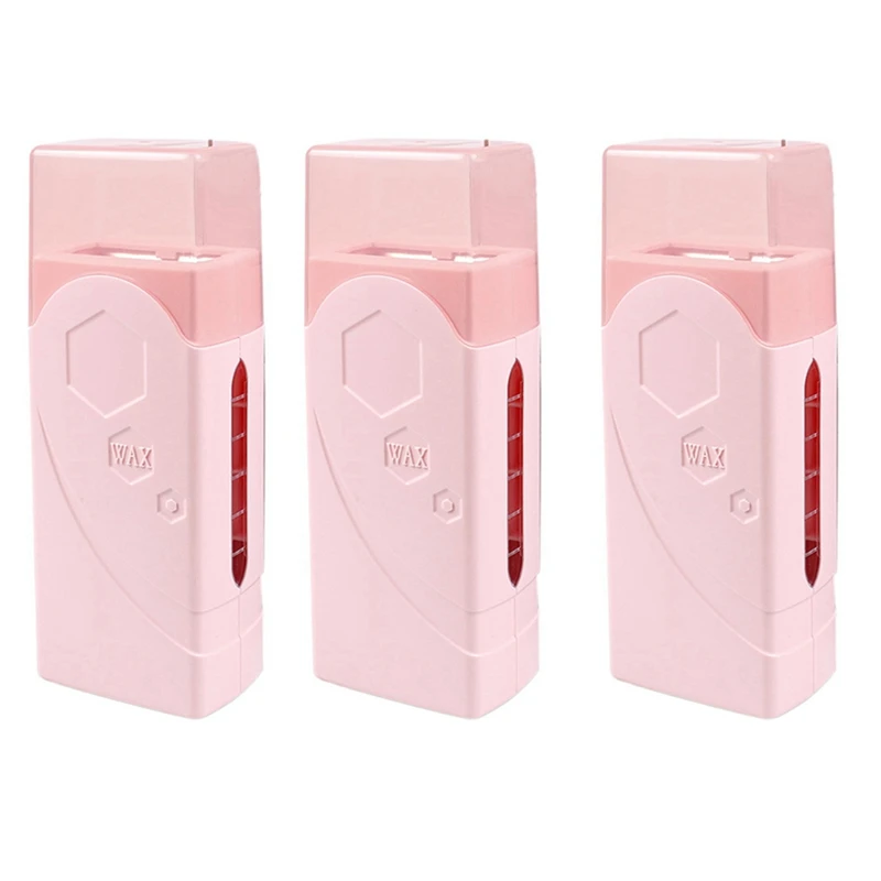 3X Single Handheld Depilatory Wax Hair Removal Machine Portable Epilator Roll Depilatory Heater EU Plug Pink
3X Single Handheld Depilatory Wax Hair Removal Machine Portable Epilator Roll Depilatory Heater EU Plug Pink