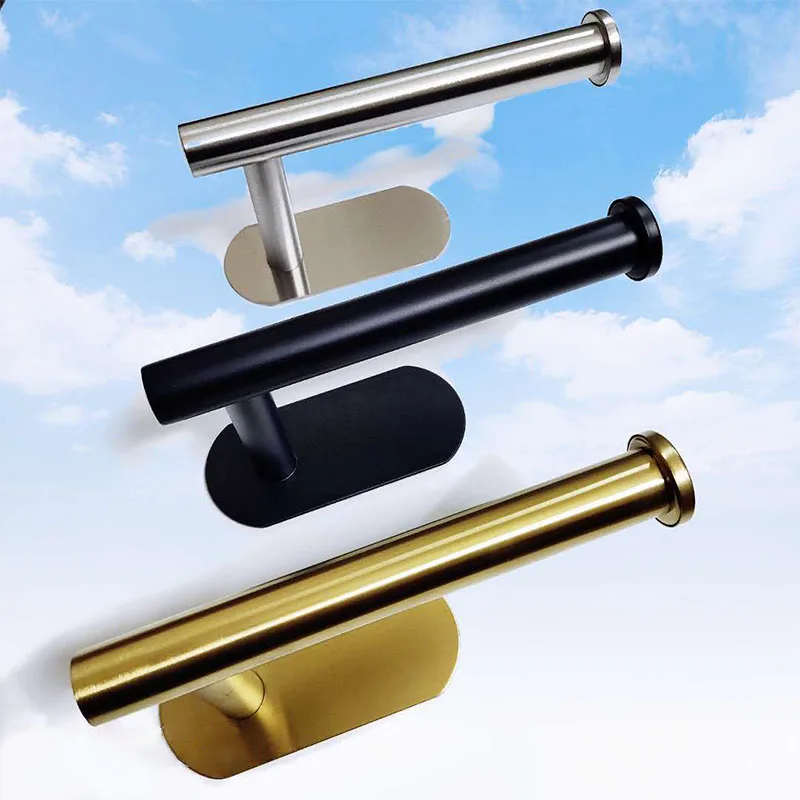 Stainless Bathroom Toilet Paper Holder Towel Holder Toilet Wall Mount Punch-free Roll Paper Holder Kitchen Hook Storage Holder
Stainless Bathroom Toilet Paper Holder Towel Holder Toilet Wall Mount Punch-free Roll Paper Holder Kitchen Hook Storage Holder