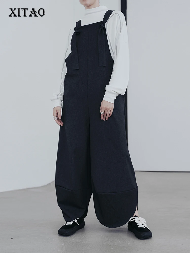XITAO Black Jumpsuits Fashion Pocket Sleeve Strapless Small Fresh Goddess Fan Patchwork 2022 Autumn Loose Jumpsuits ZY7942
XITAO Black Jumpsuits Fashion Pocket Sleeve Strapless Small Fresh Goddess Fan Patchwork 2022 Autumn Loose Jumpsuits ZY7942