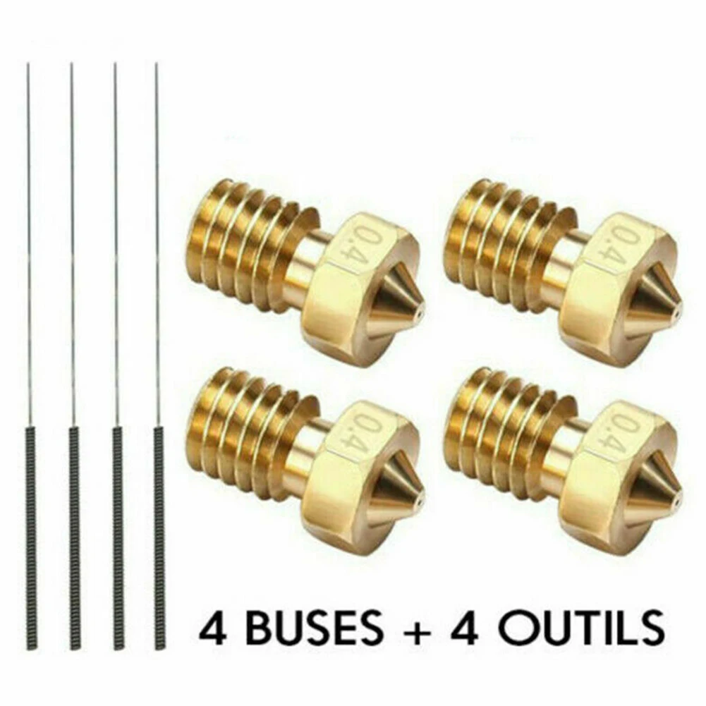 Nozzle Extruder Nozzle 0.4mm 1 Set 1.75mm Filament 8 Pcs For 3D Printer For Anycubic I3 Mega / MEGA-S M6 Screw
Nozzle Extruder Nozzle 0.4mm 1 Set 1.75mm Filament 8 Pcs For 3D Printer For Anycubic I3 Mega / MEGA-S M6 Screw