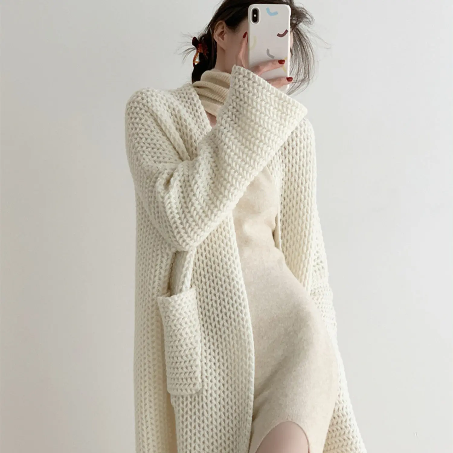 2022 Spring Autumn Female Casual Sweaters Cardigans Women's Loose Knitted Cardigan Ladies Tops V-neck Knitwear Sweater Coat D40
2022 Spring Autumn Female Casual Sweaters Cardigans Women's Loose Knitted Cardigan Ladies Tops V-neck Knitwear Sweater Coat D40