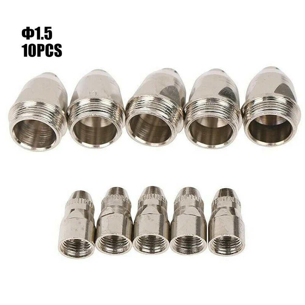 10pcs P-80 Plasma Cutter Consumable Torch Kit 1.1mm-1.7mm Nozzle Tip Electrode Plasma Cutting Torch Welding Equipment Accessorie
10pcs P-80 Plasma Cutter Consumable Torch Kit 1.1mm-1.7mm Nozzle Tip Electrode Plasma Cutting Torch Welding Equipment Accessorie