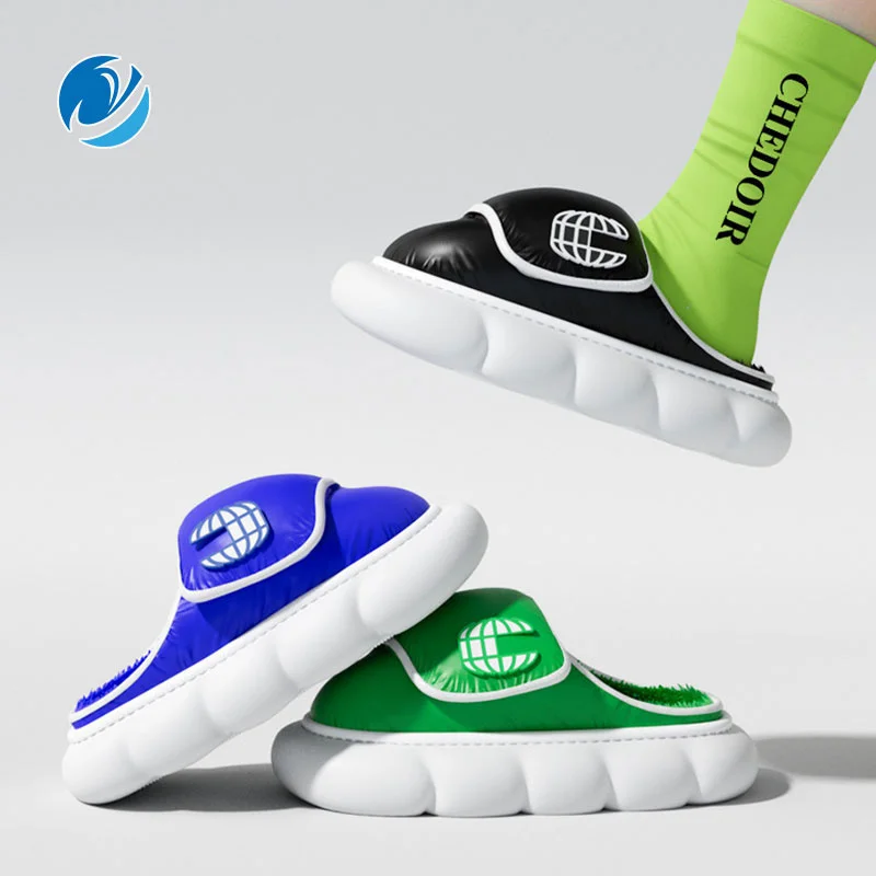 Thick Soled Bread Shoes For Men Winter Indoor Home Waterproof Dirt Resistant Plush Cotton Slippers Comfortable Lining
Thick Soled Bread Shoes For Men Winter Indoor Home Waterproof Dirt Resistant Plush Cotton Slippers Comfortable Lining