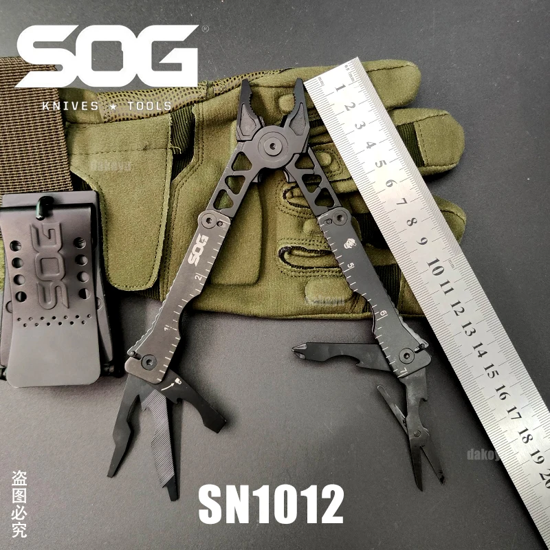 

Многофункциональные складные плоскогубцы SOG SN1001/SN1011/SN1012 Тактический нейлоновый ремень для выживания на природе кемпинга оборудования EDC