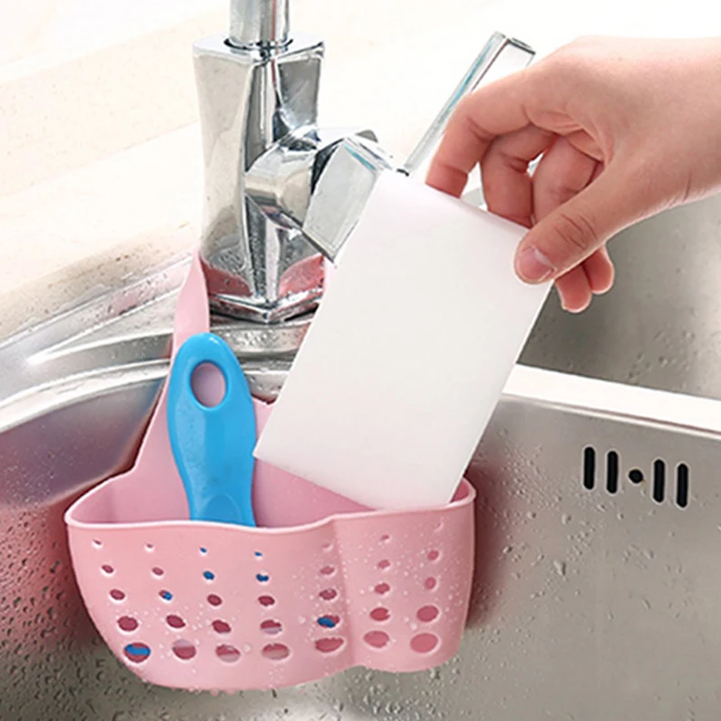 Kitchen Drain Holder Sink Sponge Storage Hanging Basket Adjustable Snap-on Sponge Drainer Faucet Drain Rack Kitchen Organizer
Kitchen Drain Holder Sink Sponge Storage Hanging Basket Adjustable Snap-on Sponge Drainer Faucet Drain Rack Kitchen Organizer