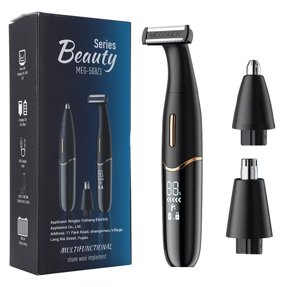 NEW 2023 Hair Removal Nose And Ear Trimmer Digital Beard Shaver For Men Women Professional Hair Clipper Rechargeable Safe
NEW 2023 Hair Removal Nose And Ear Trimmer Digital Beard Shaver For Men Women Professional Hair Clipper Rechargeable Safe