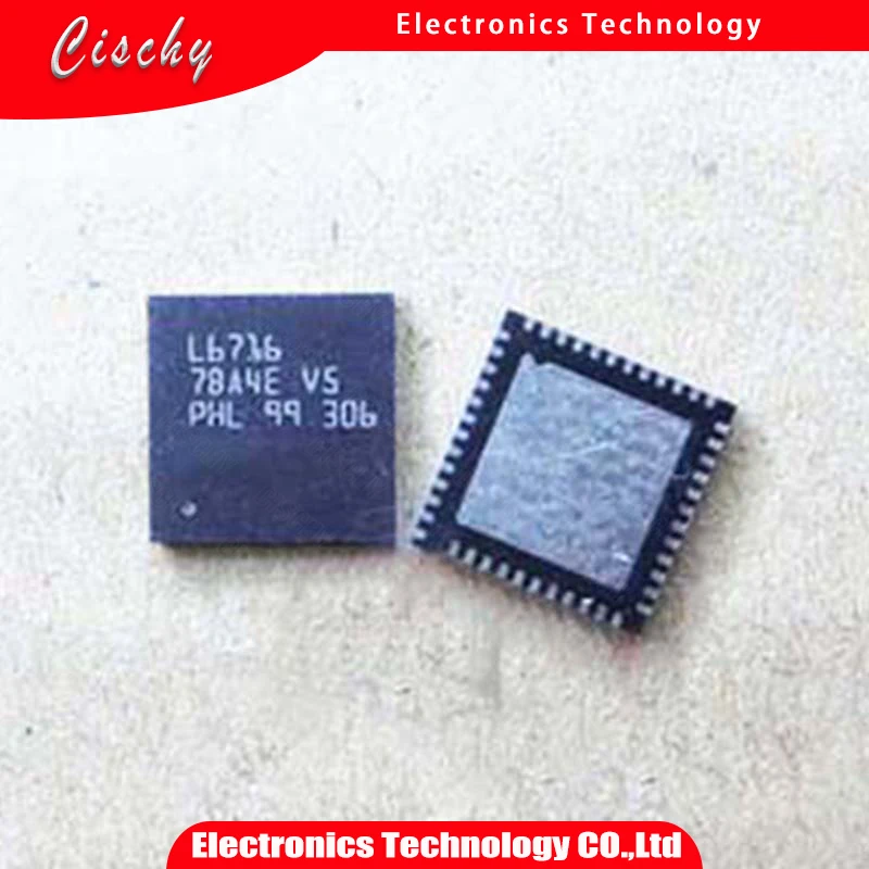 1pcs/lot L6716TR L6716 QFN-48
1pcs/lot L6716TR L6716 QFN-48