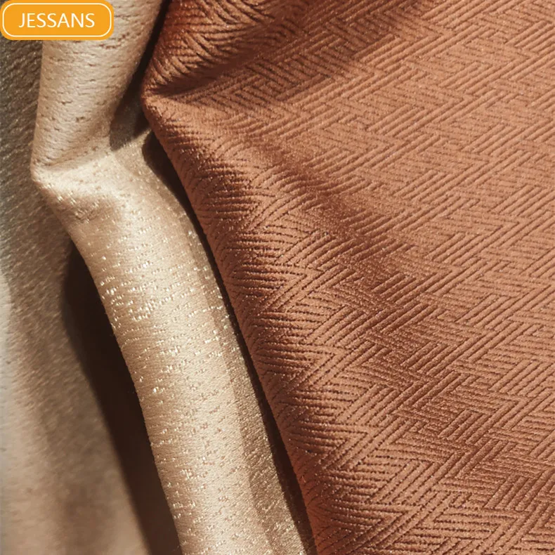 New Light Luxury Bronzing Jacquard Stitching Thickening Blackout Curtains for Living Room Bedroom Finished Product Customization
New Light Luxury Bronzing Jacquard Stitching Thickening Blackout Curtains for Living Room Bedroom Finished Product Customization