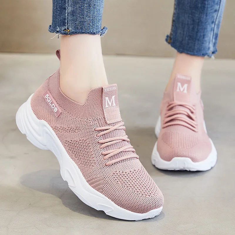 Кроссовки без шнуровки женские, легкая спортивная Удобная Повседневная дышащая обувь для ходьбы и бега 
Кроссовки без шнуровки женские, легкая спортивная Удобная Повседневная дышащая обувь для ходьбы и бега