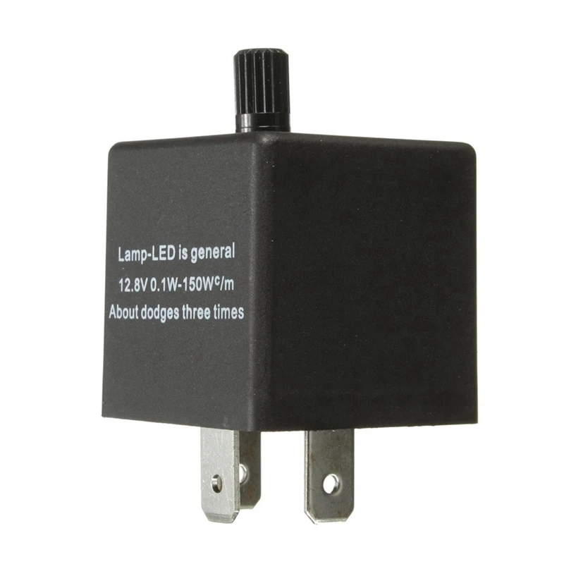 5X 12V 3 Pin LED Adjustable Car Flasher Flash Relay For Turn Signal Light Indicator
5X 12V 3 Pin LED Adjustable Car Flasher Flash Relay For Turn Signal Light Indicator