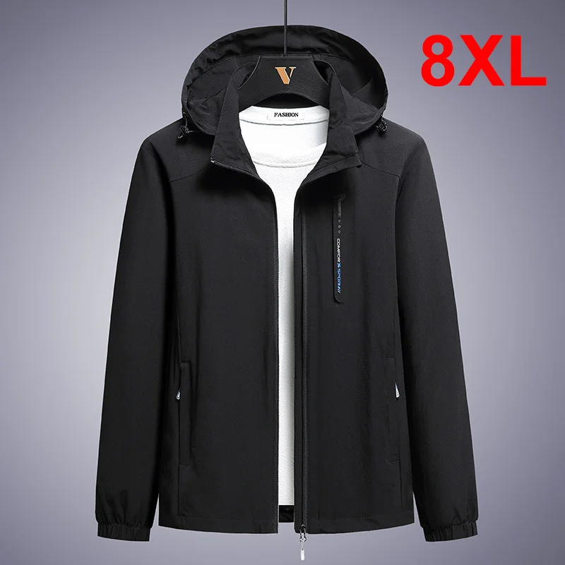 2022 Spring Autumn Jackets Men Plus Szie 7XL 8XL Jackets Coats Male Solid Color Trench Jacket Big Size Male
2022 Spring Autumn Jackets Men Plus Szie 7XL 8XL Jackets Coats Male Solid Color Trench Jacket Big Size Male