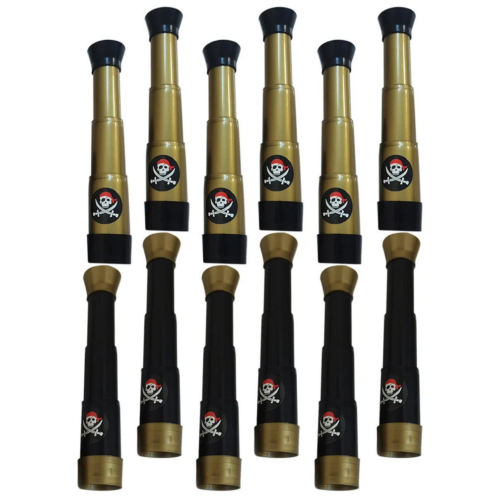12 Pcs Supplies Toys Kids Telescopes Children Decorate Small Plastic Pirate Themed Party Decorations Plaything
12 Pcs Supplies Toys Kids Telescopes Children Decorate Small Plastic Pirate Themed Party Decorations Plaything