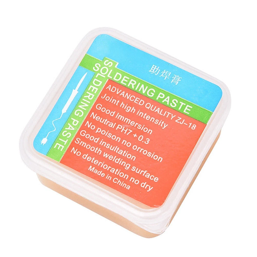 For Phone PC Circuit Solder Paste Soldering Welding Rosin Yellow 1 PC 50g Cream Neutral For Electrical Welding
For Phone PC Circuit Solder Paste Soldering Welding Rosin Yellow 1 PC 50g Cream Neutral For Electrical Welding