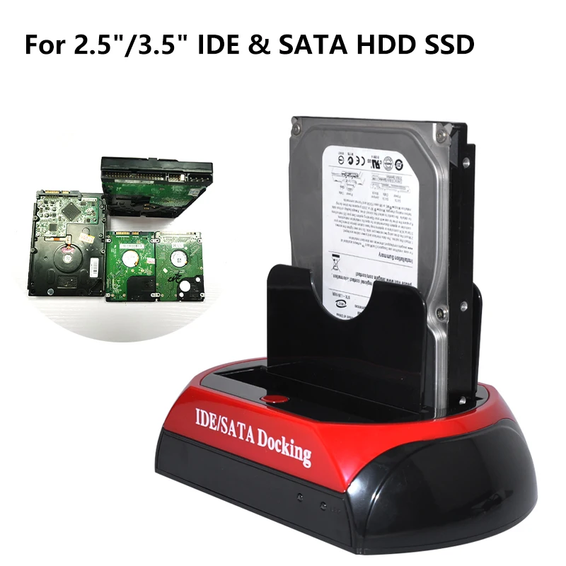 Док-станция для жестких дисков 2 5 дюйма IDE SATA HDD SSD USB | Компьютеры и офис