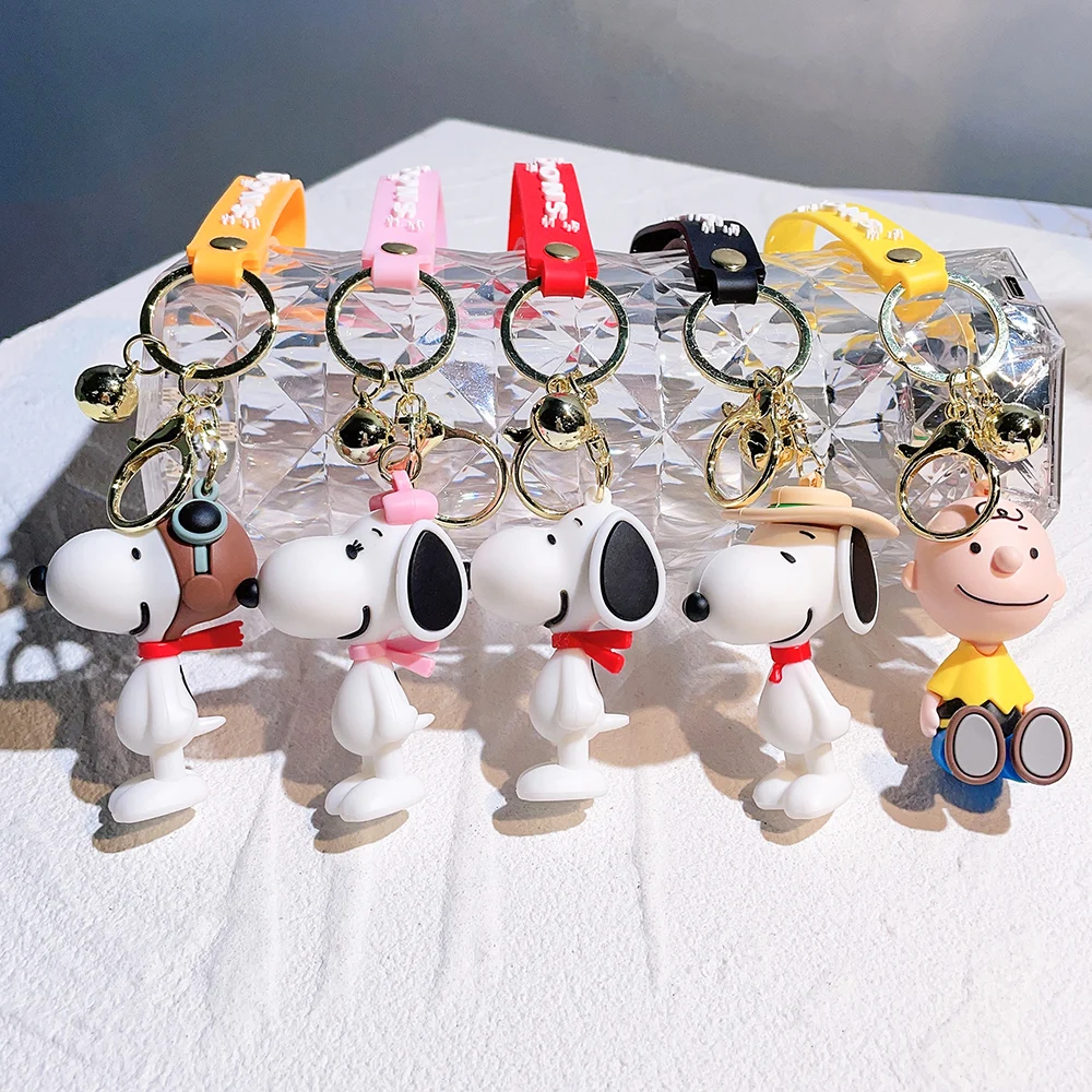 Kawaii Snoopy Charlie Brown Cartoon Cute Dolls PVC Pendant Keyring Backpack Charm Keychain Anime Toys For Girl Birthday Gift
Kawaii Snoopy Charlie Brown Cartoon Cute Dolls PVC Pendant Keyring Backpack Charm Keychain Anime Toys For Girl Birthday Gift