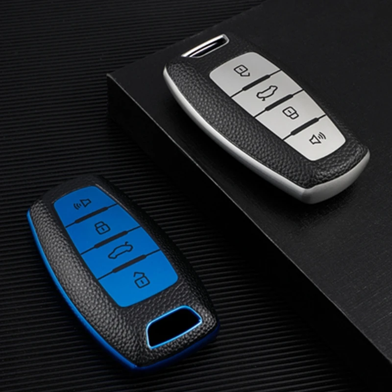 3 /4 Button TPU Leather Car Smart Key Case Cover For Great Wall Haval/Hover H6 H7 H4 H9 F5 F7 H2S Auto Holder Shell Accessories 
3 /4 Button TPU Leather Car Smart Key Case Cover For Great Wall Haval/Hover H6 H7 H4 H9 F5 F7 H2S Auto Holder Shell Accessories