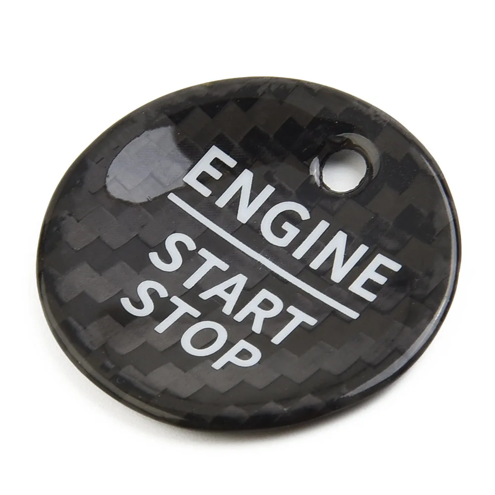 Push Start Button Sticker Truck Interior Accessories Start Button Sticker Trim Parts 1.18\" Black Carbon Fiber
Push Start Button Sticker Truck Interior Accessories Start Button Sticker Trim Parts 1.18\" Black Carbon Fiber