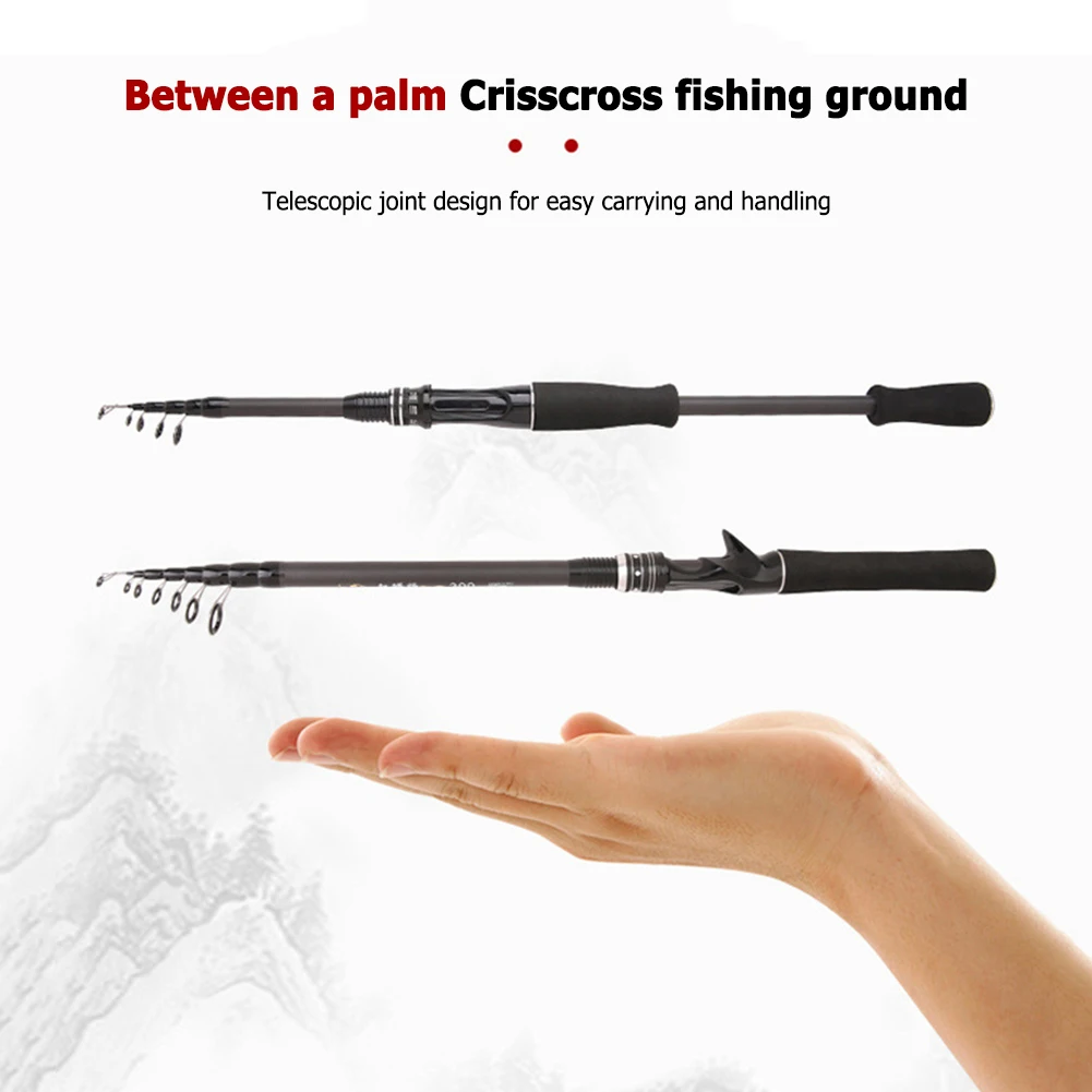 ML Fishing Pole Telescopic Carbon Fiber 2.1m 2.4m Casting Spinning Fishing Rod Ultra Hard Short Sections Portble Accessories
ML Fishing Pole Telescopic Carbon Fiber 2.1m 2.4m Casting Spinning Fishing Rod Ultra Hard Short Sections Portble Accessories