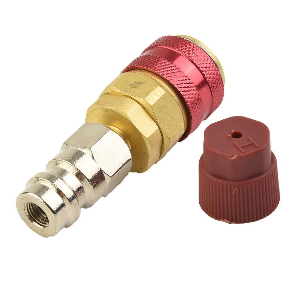 180° R134A Quick Coupler Adapters Car Add Fluorine Car Air-conditioning Fitting High Side Extension High Quality
180° R134A Quick Coupler Adapters Car Add Fluorine Car Air-conditioning Fitting High Side Extension High Quality