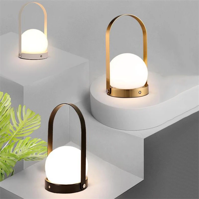 Nordic Designer Portable USB Wireless LED Night Light Personality Outdoor Mobile Glass Table Lamp Bedside Atmosphere Desk Lights
Nordic Designer Portable USB Wireless LED Night Light Personality Outdoor Mobile Glass Table Lamp Bedside Atmosphere Desk Lights