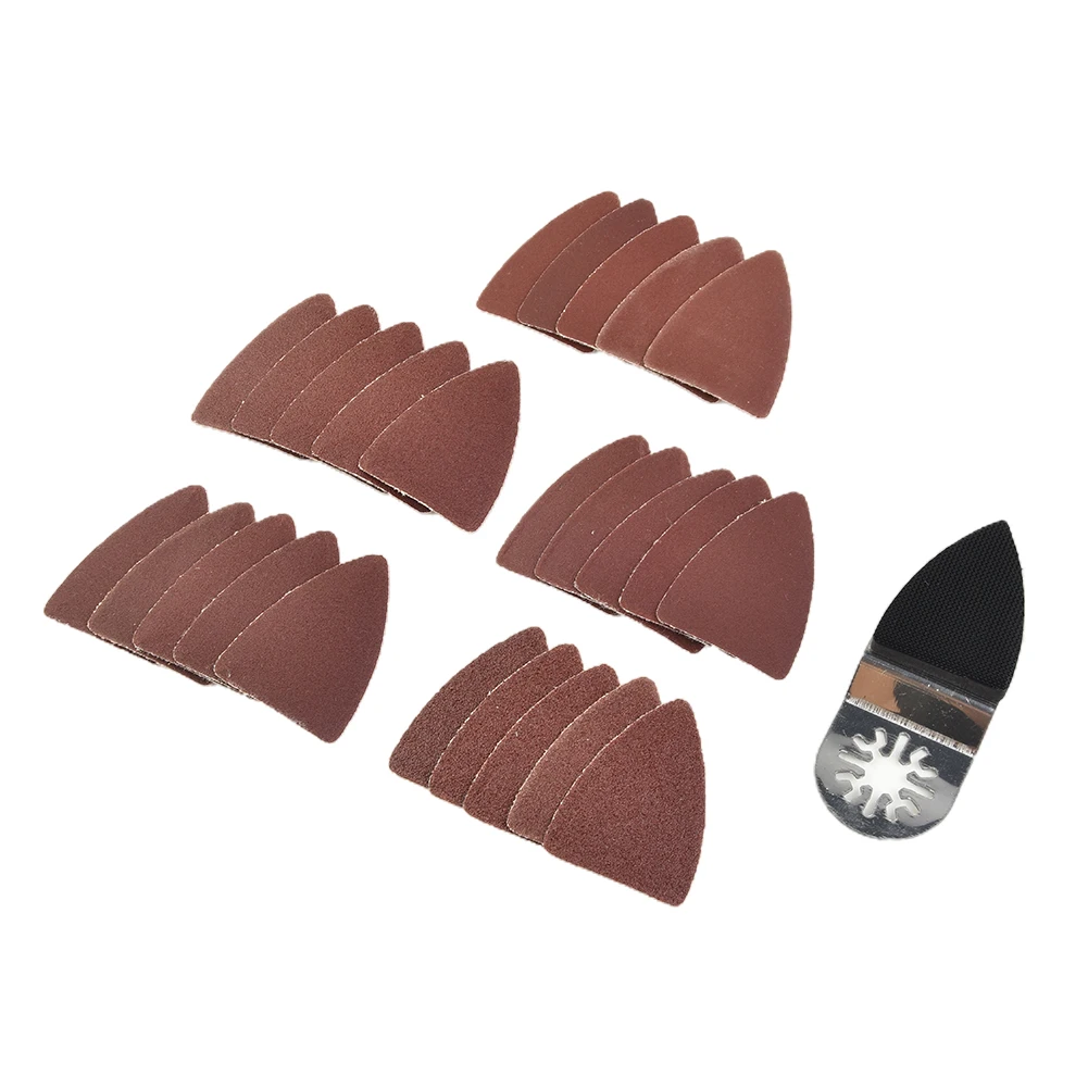 31 Pcs/Set Sanding Paper 38*52mm Grinding Stainless Steel Triangular Sand Disc Oscillating Sand Paper Sanding Disc Hook Loop
31 Pcs/Set Sanding Paper 38*52mm Grinding Stainless Steel Triangular Sand Disc Oscillating Sand Paper Sanding Disc Hook Loop