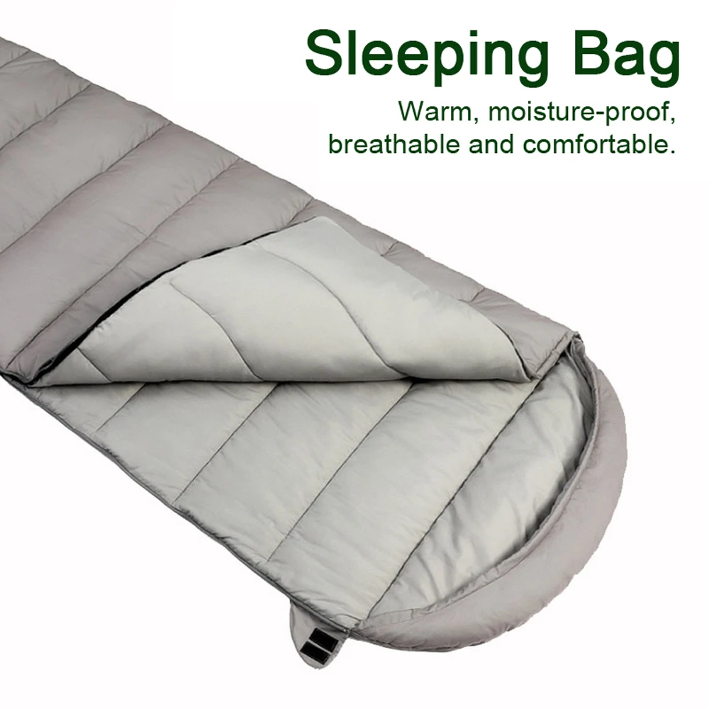 Spliceable Washable Camping Sleeping Bag Lightweight Warm and Soft Envelope-type Sleeping Bag for Outdoor Traveling Hiking
Spliceable Washable Camping Sleeping Bag Lightweight Warm and Soft Envelope-type Sleeping Bag for Outdoor Traveling Hiking