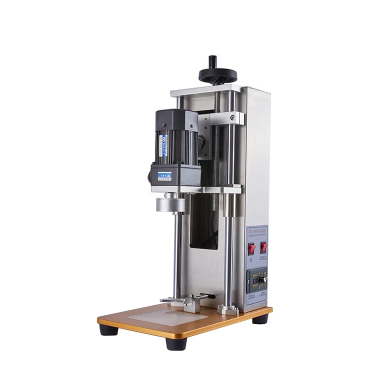 

Labor saving semi automatic table screw capper machine with customized capping scope