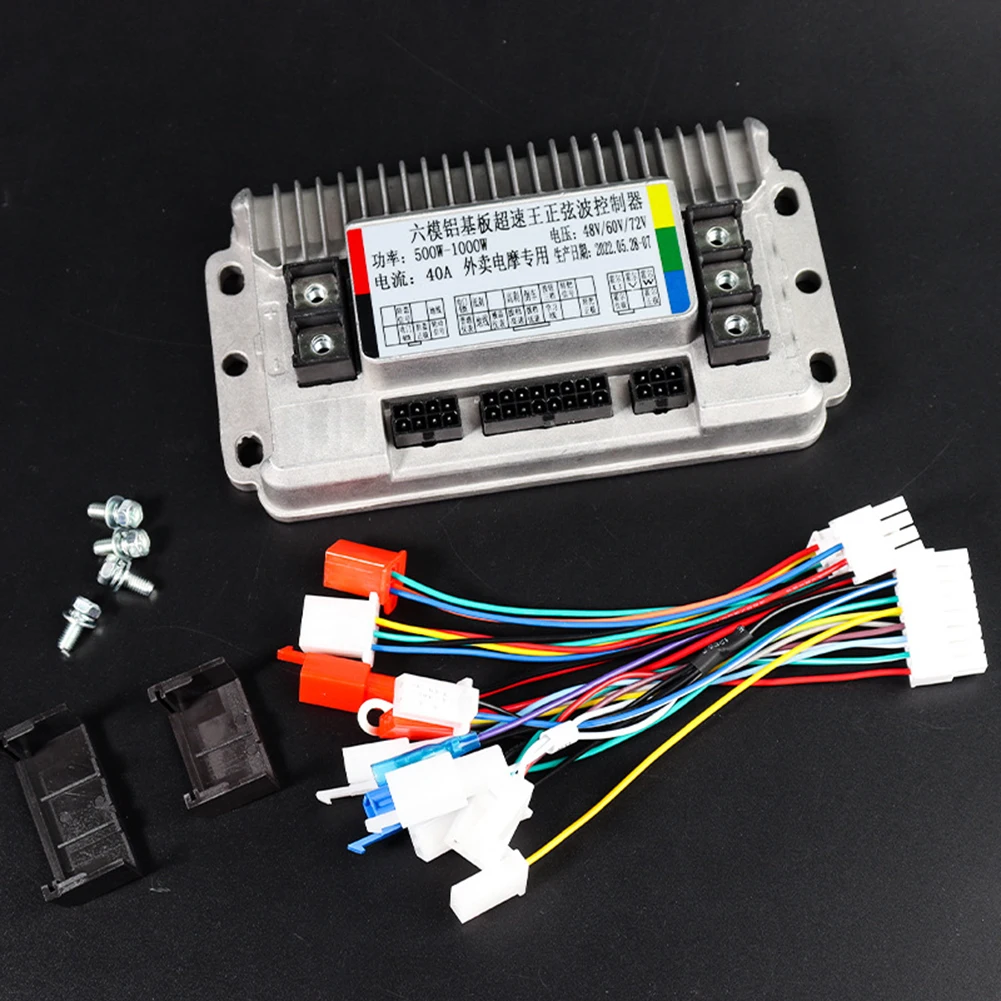 Ebike Sine Wave Controller Electric Motorcycle Universal 48V 60V 72V Drive Controller Electric Bicycle Retrofit Cycling Parts
Ebike Sine Wave Controller Electric Motorcycle Universal 48V 60V 72V Drive Controller Electric Bicycle Retrofit Cycling Parts