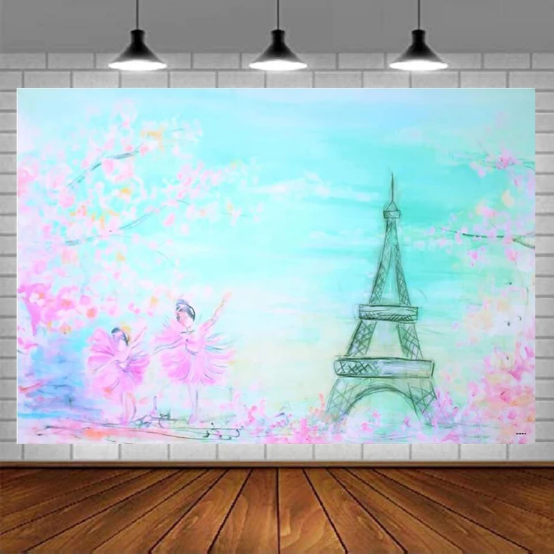 Paris Eiffel Tower Photography Backdrop Happy Birthday Party Decoration Banner For Child Background Photo Studio Poster
Paris Eiffel Tower Photography Backdrop Happy Birthday Party Decoration Banner For Child Background Photo Studio Poster